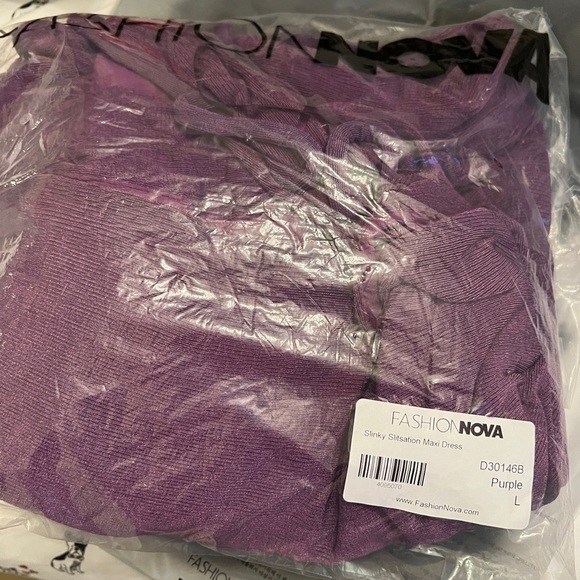 Slinky Slitsation Maxi Dress size XL - Picture 5 of 7